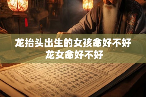 龙抬头出生的女孩命好不好 龙女命好不好
