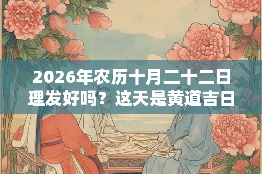 2026年农历十月二十二日理发好吗?这天是黄道吉日吗? 2026年农历十月二十二日理发好吗?这天是黄道吉日吗?