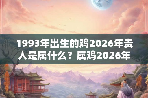 1993年出生的鸡2026年贵人是属什么?属鸡2026年运势如何? 1993年出生的鸡2026年贵人是属什么?属鸡2026年运势如何?