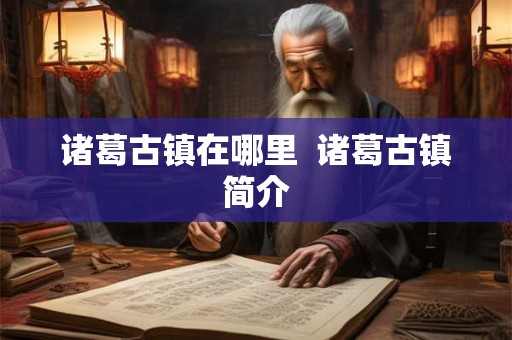 诸葛古镇在哪里  诸葛古镇简介