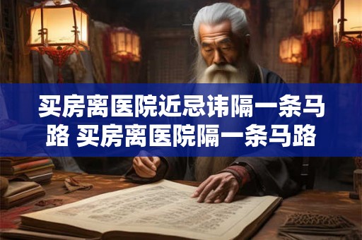 买房离医院近忌讳隔一条马路 买房离医院隔一条马路可行吗 买房离医院近忌讳隔一条马路 买房离医院隔一条马路可行吗