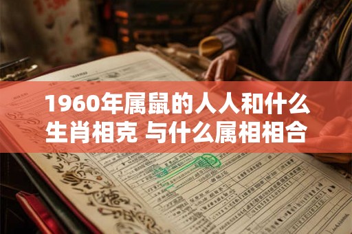 1960年属鼠的人人和什么生肖相克 与什么属相相合 1960年属鼠的人人和什么生肖相克 与什么属相相合