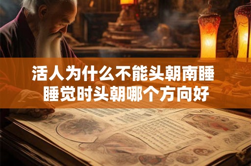 活人为什么不能头朝南睡 睡觉时头朝哪个方向好