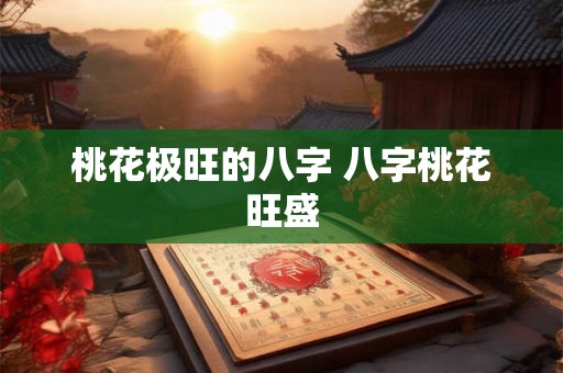 桃花极旺的八字 八字桃花旺盛
