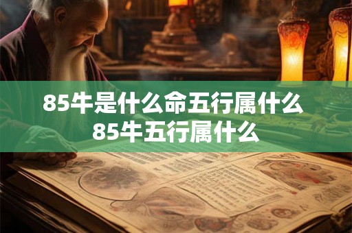85牛是什么命五行属什么 85牛五行属什么