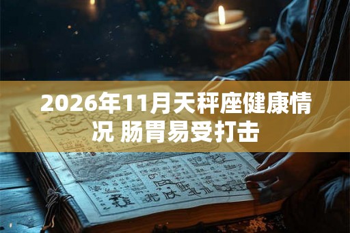 2026年11月天秤座健康情况 肠胃易受打击