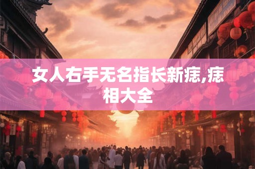 女人右手无名指长新痣,痣相大全