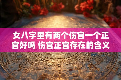 女八字里有两个伤官一个正官好吗 伤官正官存在的含义 女八字里有两个伤官一个正官好吗 伤官正官存在的含义