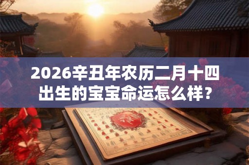 2026辛丑年农历二月十四出生的宝宝命运怎么样？