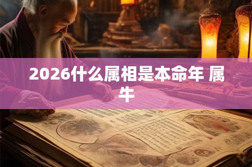 2026什么属相是本命年 属牛 2026什么属相是本命年 属牛