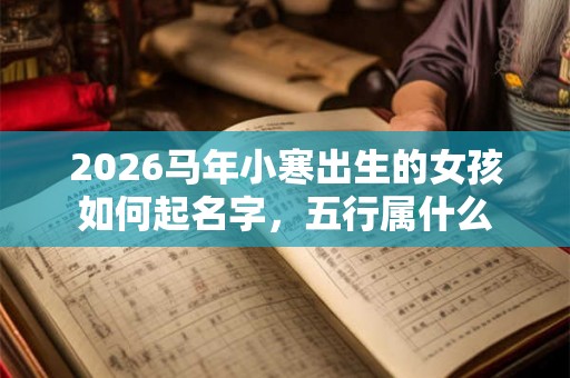 2026马年小寒出生的女孩如何起名字，五行属什么