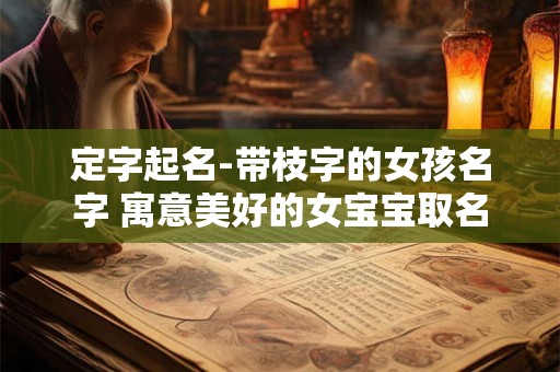 定字起名-带枝字的女孩名字 寓意美好的女宝宝取名 定字起名-带枝字的女孩名字 寓意美好的女宝宝取名