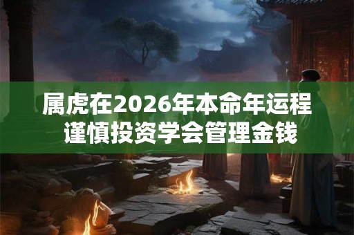 属虎在2026年本命年运程 谨慎投资学会管理金钱 属虎在2026年本命年运程 谨慎投资学会管理金钱
