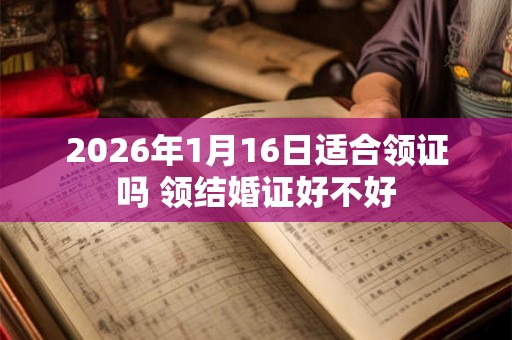 2026年1月16日适合领证吗 领结婚证好不好