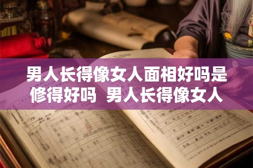 男人长得像女人面相好吗是修得好吗  男人长得像女人的面相