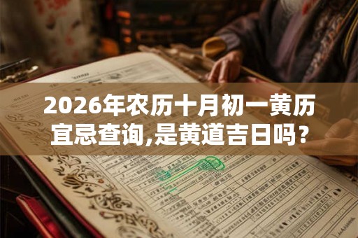 2026年农历十月初一黄历宜忌查询,是黄道吉日吗？