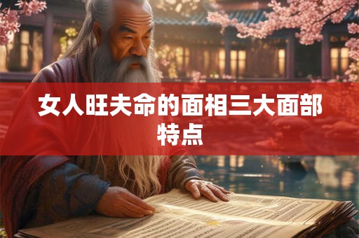 女人旺夫命的面相三大面部特点