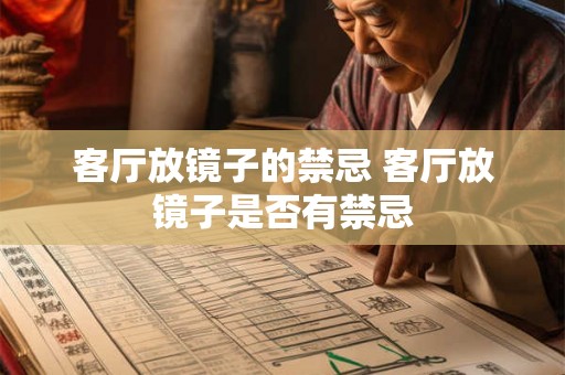 客厅放镜子的禁忌 客厅放镜子是否有禁忌