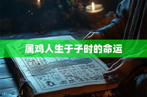 属鸡人生于子时的命运