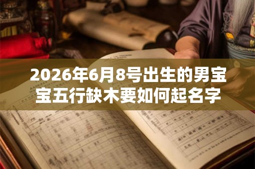 2026年6月8号出生的男宝宝五行缺木要如何起名字 2026年6月8号出生的男宝宝五行缺木要如何起名字