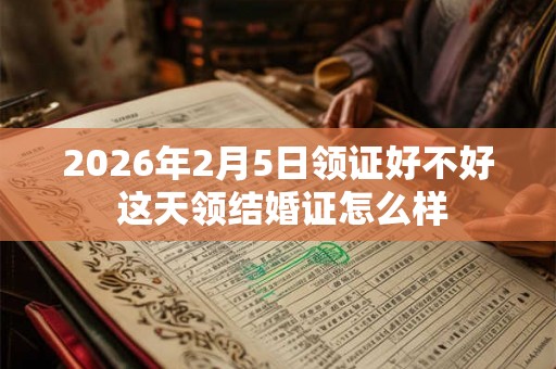 2026年2月5日领证好不好 这天领结婚证怎么样