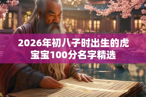 2026年初八子时出生的虎宝宝100分名字精选