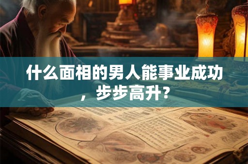 什么面相的男人能事业成功,步步高升? 什么面相的男人能事业成功,步步高升?