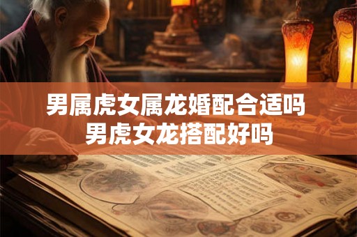 男属虎女属龙婚配合适吗 男虎女龙搭配好吗
