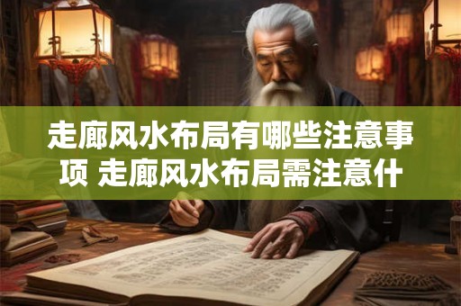 走廊风水布局有哪些注意事项 走廊风水布局需注意什么