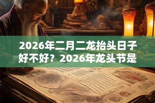 2026年二月二龙抬头日子好不好？2026年龙头节是黄道吉日吗？