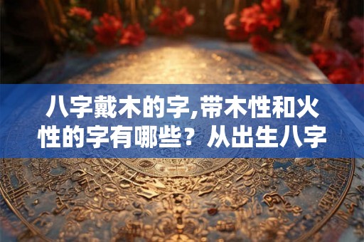 八字戴木的字,带木性和火性的字有哪些？从出生八字面算。