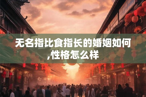 无名指比食指长的婚姻如何,性格怎么样