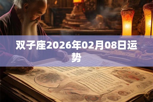 双子座2026年02月08日运势