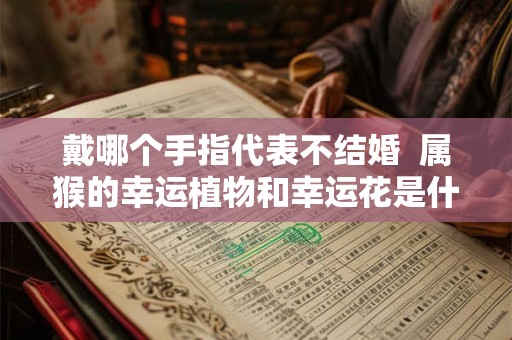 戴哪个手指代表不结婚 属猴的幸运植物和幸运花是什么 戴哪个手指代表不结婚 属猴的幸运植物和幸运花是什么
