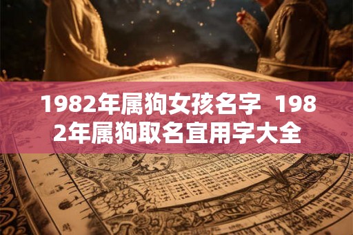1982年属狗女孩名字  1982年属狗取名宜用字大全