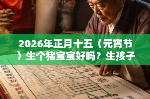 2026年正月十五(元宵节)生个猪宝宝好吗?生孩子吉日推荐 2026年正月十五(元宵节)生个猪宝宝好吗?生孩子吉日推荐
