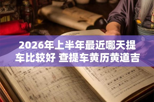 2026年上半年最近哪天提车比较好 查提车黄历黄道吉日免费