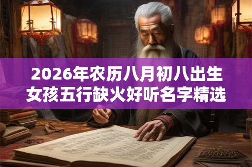 2026年农历八月初八出生女孩五行缺火好听名字精选 2026年农历八月初八出生女孩五行缺火好听名字精选