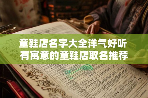 童鞋店名字大全洋气好听 有寓意的童鞋店取名推荐 童鞋店名字大全洋气好听 有寓意的童鞋店取名推荐