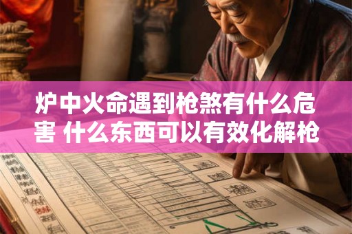 炉中火命遇到枪煞有什么危害 什么东西可以有效化解枪煞
