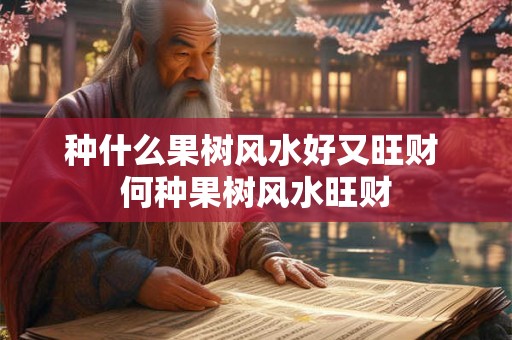 种什么果树风水好又旺财 何种果树风水旺财