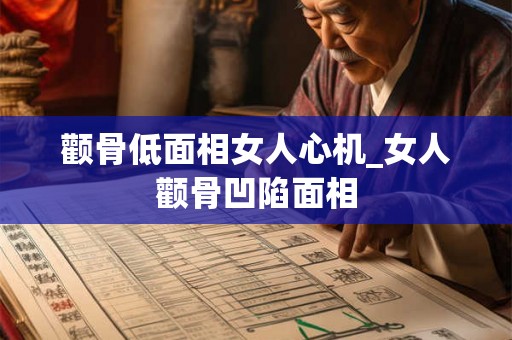 颧骨低面相女人心机_女人颧骨凹陷面相