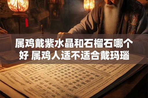属鸡戴紫水晶和石榴石哪个好 属鸡人适不适合戴玛瑙