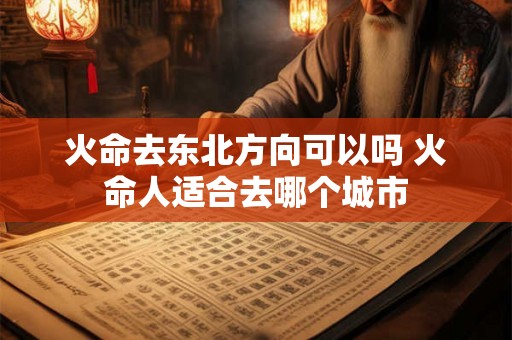 火命去东北方向可以吗 火命人适合去哪个城市