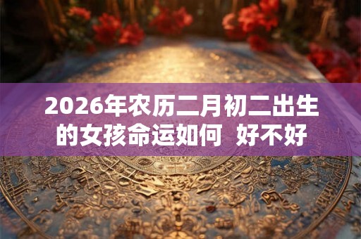 2026年农历二月初二出生的女孩命运如何  好不好
