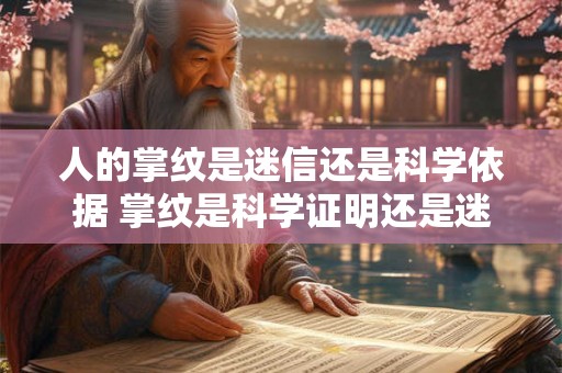 人的掌纹是迷信还是科学依据 掌纹是科学证明还是迷信
