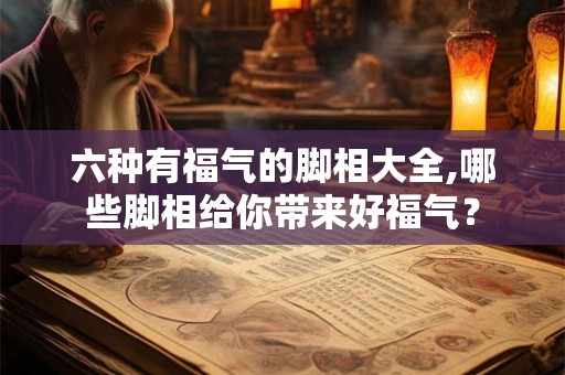 六种有福气的脚相大全,哪些脚相给你带来好福气? 六种有福气的脚相大全,哪些脚相给你带来好福气?