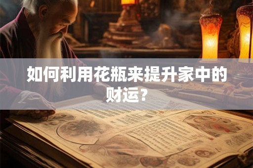 如何利用花瓶来提升家中的财运？