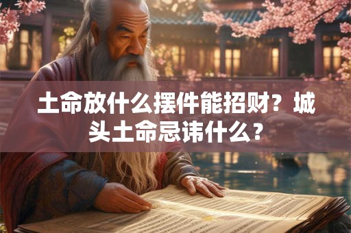 土命放什么摆件能招财？城头土命忌讳什么？