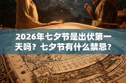 2026年七夕节是出伏第一天吗?七夕节有什么禁忌? 2026年七夕节是出伏第一天吗?七夕节有什么禁忌?